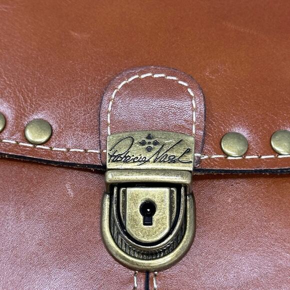 PATRICIA NASH Verbania Studded Leather Satchel - Picture 3 of 11